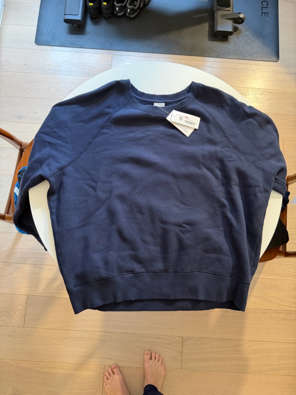 Outdoor Voices Crewneck Sweater - Black